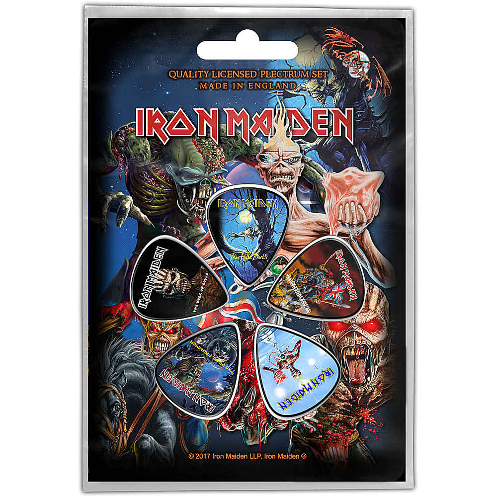 IRON MAIDEN アイアンメイデン (結成 50周年 ) - LATER ALBUMS / ギターピック - PGS